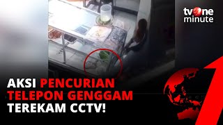 Pura Pura Beli Makanan, Pemuda Ini Gasak Telepon Genggam Korban Tvone Minute