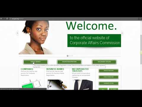 CAC 1: How to do a public name search on CAC Nigeria