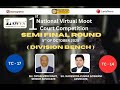 Semi Final Round | TC-17 vs TC-14 | LAWVS First national Moot 2025