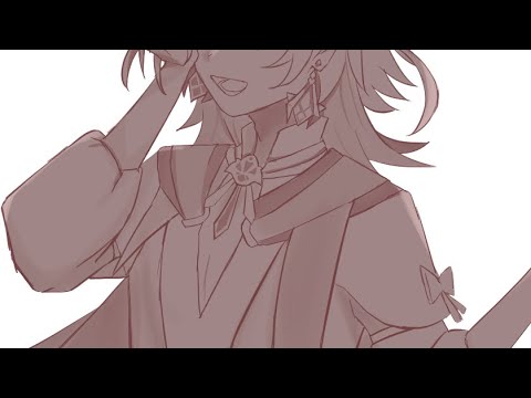 【手描き原神】ミiラiーiリiンiグ【カーヴェ】