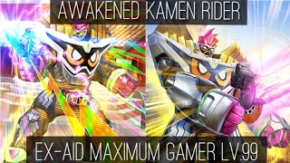 Kamen Rider Ex-Aid Maximum Gamer Lv.99 (Awakened) Gameplay | Kamen Rider City Wars screenshot 2