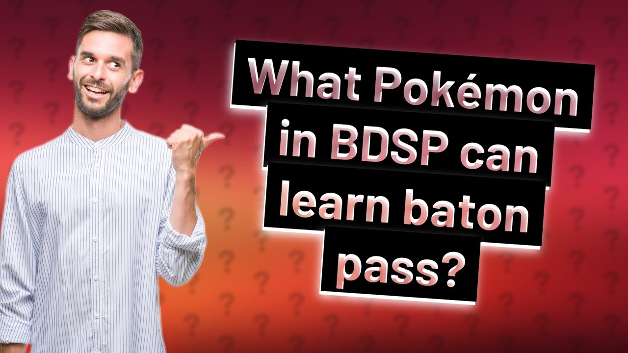 What Pokémon in BDSP can learn baton pass? YouTube