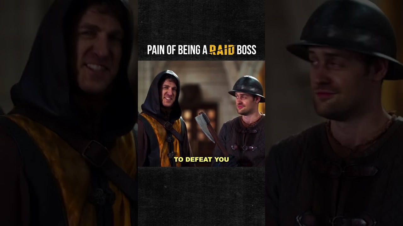 The pain of being a Raid boss 