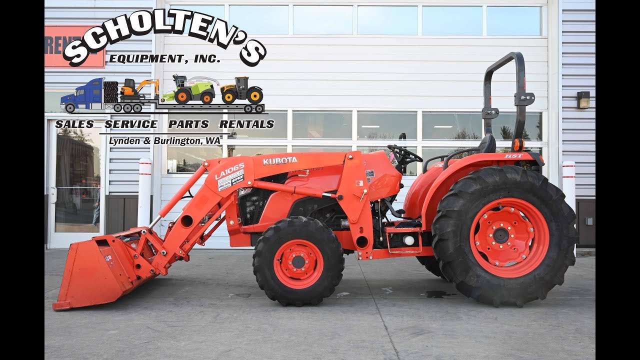 Kubota MX5800 HST YouTube