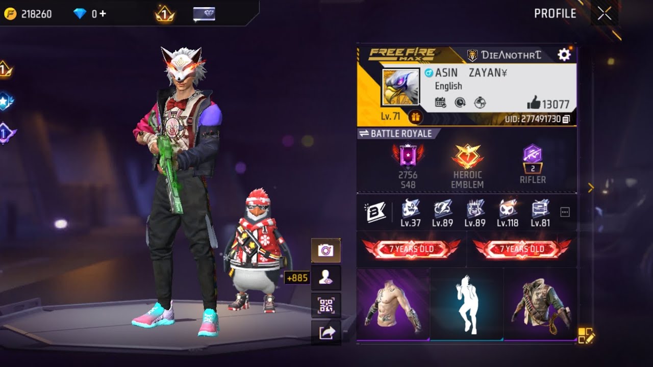 1 to top bundles of free fire id sale season 1 id ✨💥