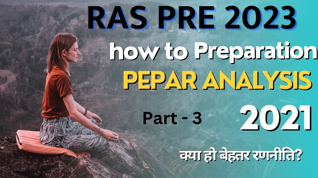 RAS PRE 2023| Ras pre 2021 paper solution |Ras Preparation complete  strategy RAS PRE| part 3