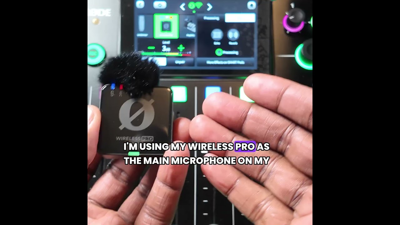 Pairing Rodecaster Pro II with Rode Microphone Transmitters  