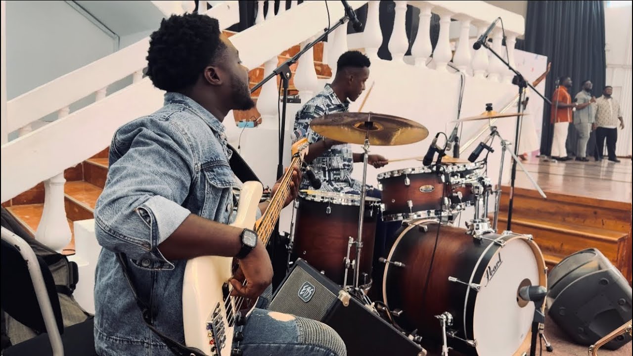 Powerful Ministration || Team Eternity Ghana || Osei Poku on Bass