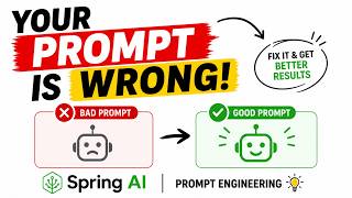Why Your AI Responses Are Bad (Fix Your Prompts) | Spring AI Tutorial Part 3