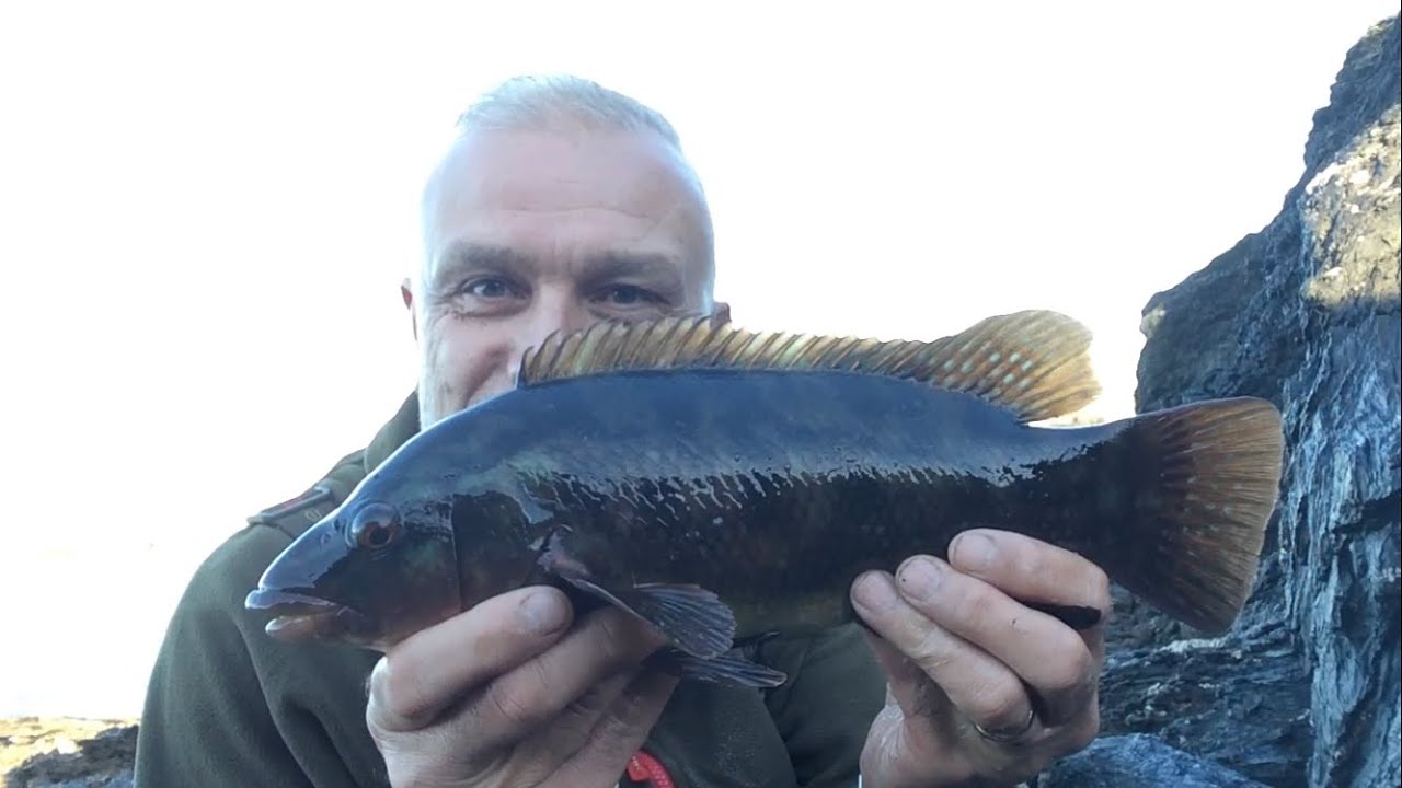 The storm before the calm - Rock fishing on Anglesey