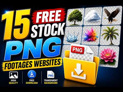 15 Free Stock PNG Footages Websites (I Tested Them All) thumbnail