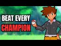 Can gary oak beat every pokemon champion