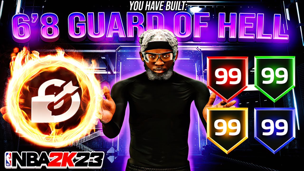 THIS 6'8 DEMIGOD POINT GUARD BUILD WILL BREAK NBA 2K23! OVERPOWERED ...