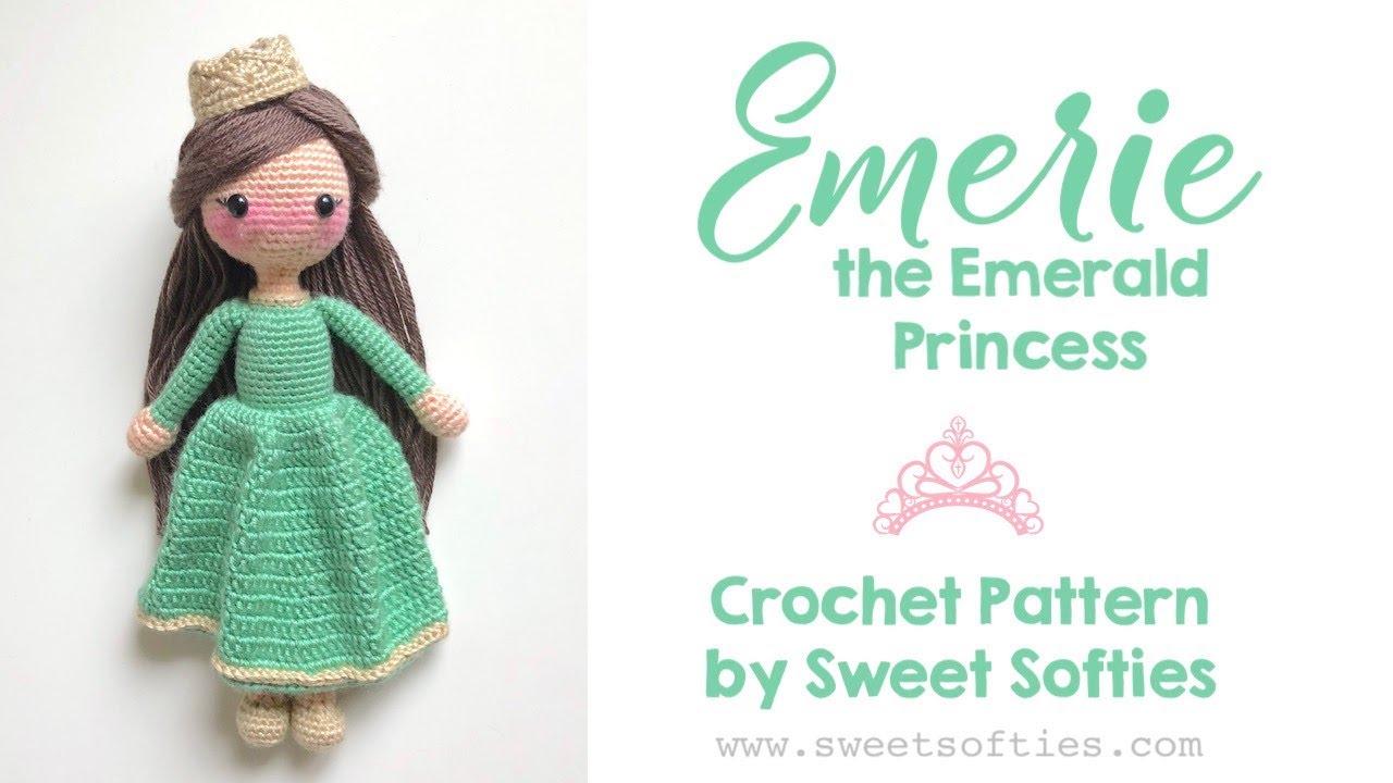 Singing Teacher  Princess Crochet Doll - Amigurumi Princess Dolls, Pr –  Trinity Collective