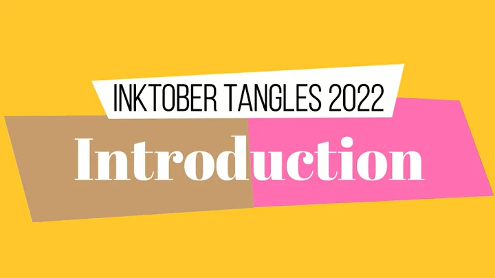 Introduction to Inktober Tangles 2022 with useful ...