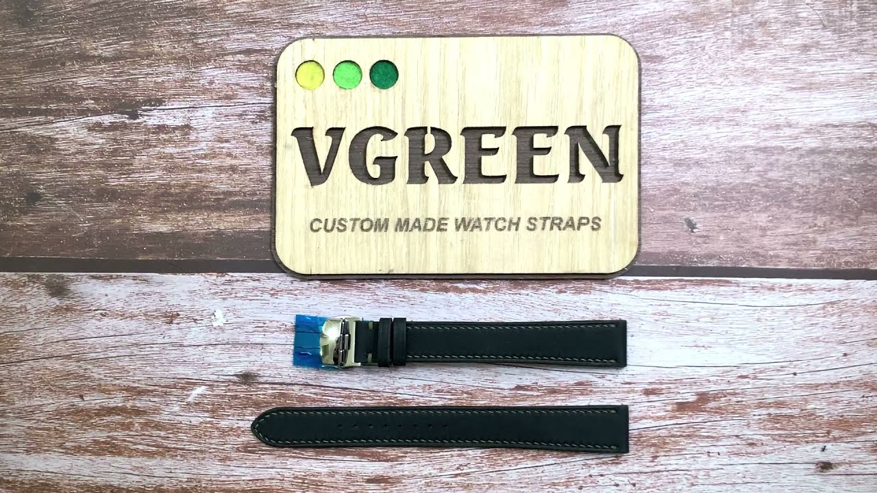 Swift Leather Custom Strap For Omega Speedmaster Mark 40 Watch