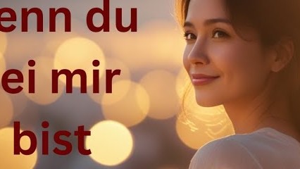 Wenn Du Bei Mir Bist –💫❤️ Ein Lied Über Wahre Liebe Und Geborgenheit