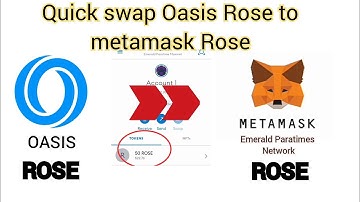 How to buy ROSE on metamask... How to Swap Rose from OASIS blockchain to Emerald network