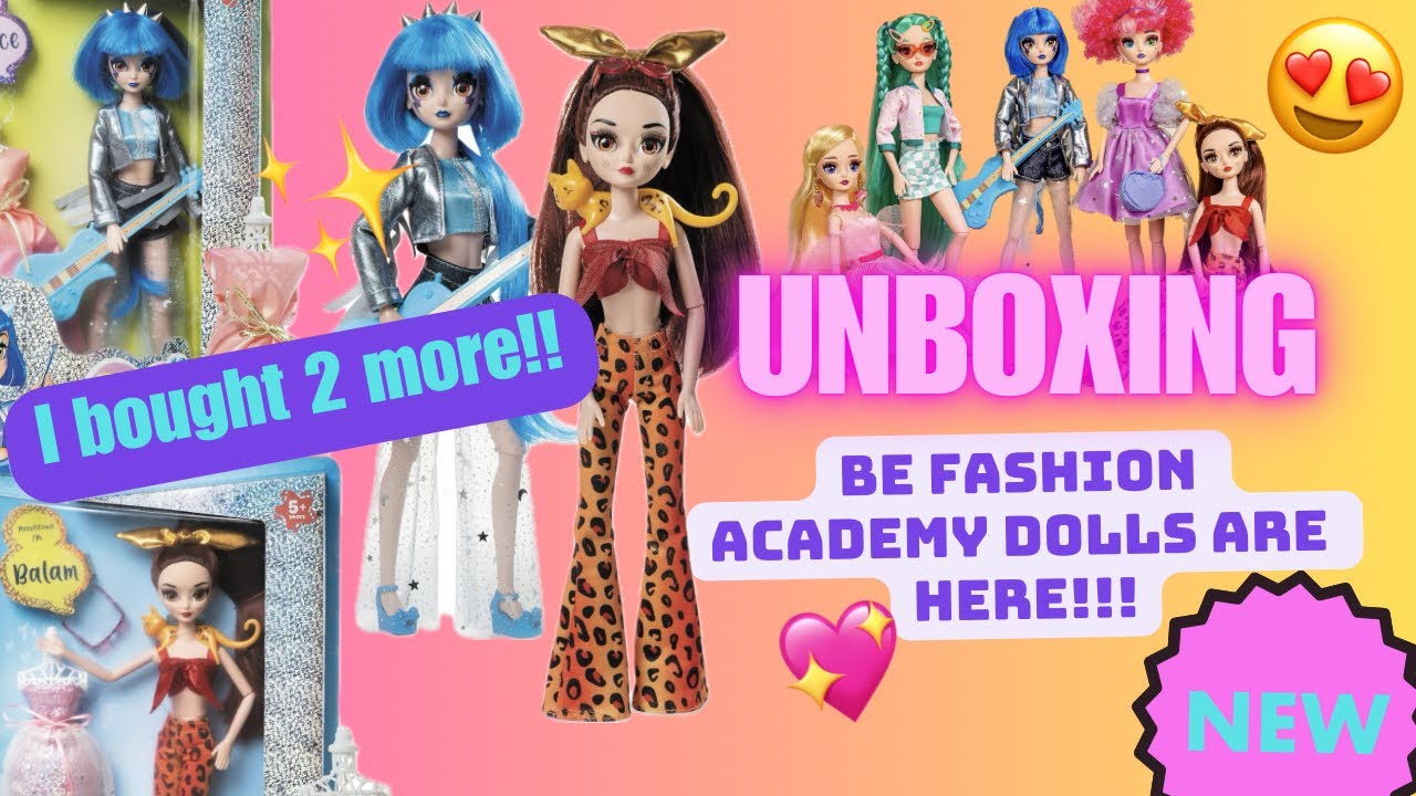 BRAND NEW DOLL LINE Be Fashion Academy Unboxing *adult doll collector*