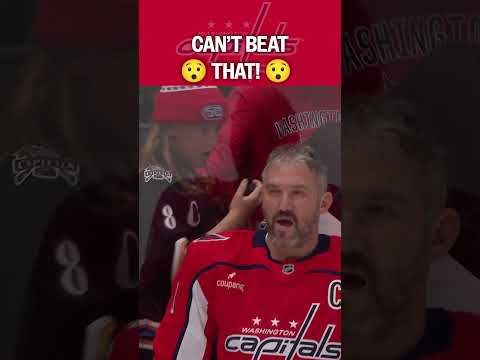 That Ovi puck feeling... 😱😱