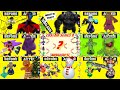 Custom Akedo Warriors Compilation #9 Spider-Man 2099, Optimus Primal, Grimace, Kermit, Splinter