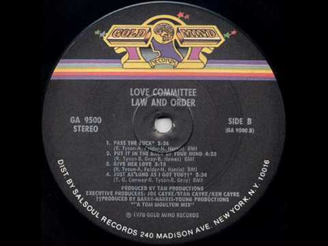 Love Committee - Pass The Buck (Tom Moulton Mix) 1...