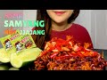 ASMR SAMYANG JJAJANG HOT NOODLE | ASMR INDONESIA