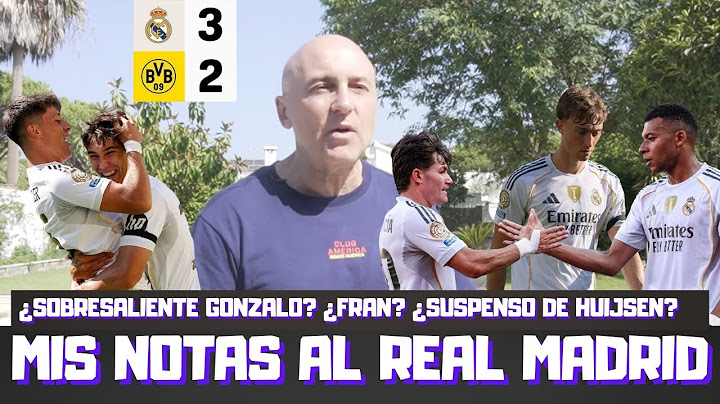 Gonzalo and Mbappé stand out? Fran? Vinicius and Huijsen pass? Real Madrid vs. Dortmund scores