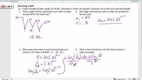 S.3 RRH Video Geometric Sequences applications