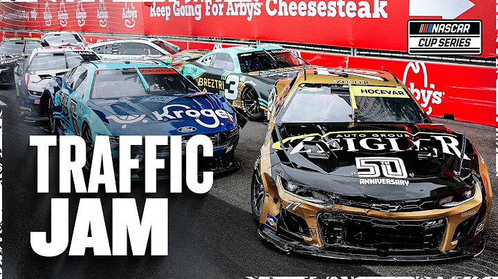 Pileup Stops Race in Chicago | 2025 NASCAR Cup Series