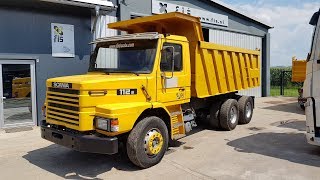 TRUCK SCANIA 112H 320 6X4 TIPPER FIŠ TRUCKS & MACHINERY SLOVENIA