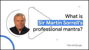 One Minute With ... Sir Martin Sorrell