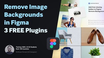 Remove Background from Image in Figma FREE - Not setup no cost 3 Figma Plugins