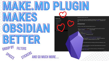 Revolutionize Your Obsidian Experience with MAKE.md Plugin