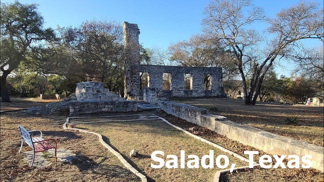 History driving tour of Salado, Texas YouTube