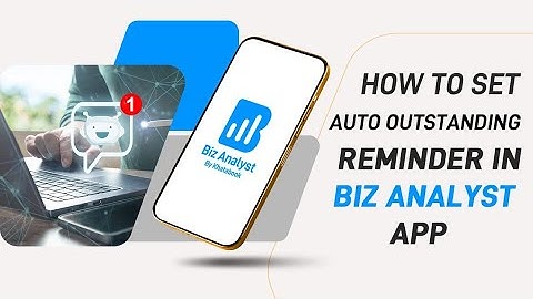 How to Set "Auto Outstanding Reminder" in Biz Analyst Mobile App | For Demo Call 8141703007