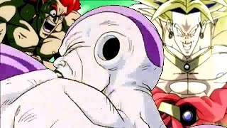 LSSJ Broly vs Bojack and Frieza