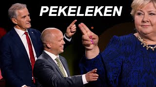 Songar frå nyheitene - Pekeleken (Valg 2021)