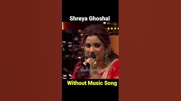 Thumbnail of Lag Ja gale 💎| Shreya Ghoshal | without music 😆|| #songs #hindisong  #bolywood