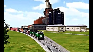 Train Sim - American Midwest Using GE Dash 9 - Simulasi Kereta Api (Android Game)