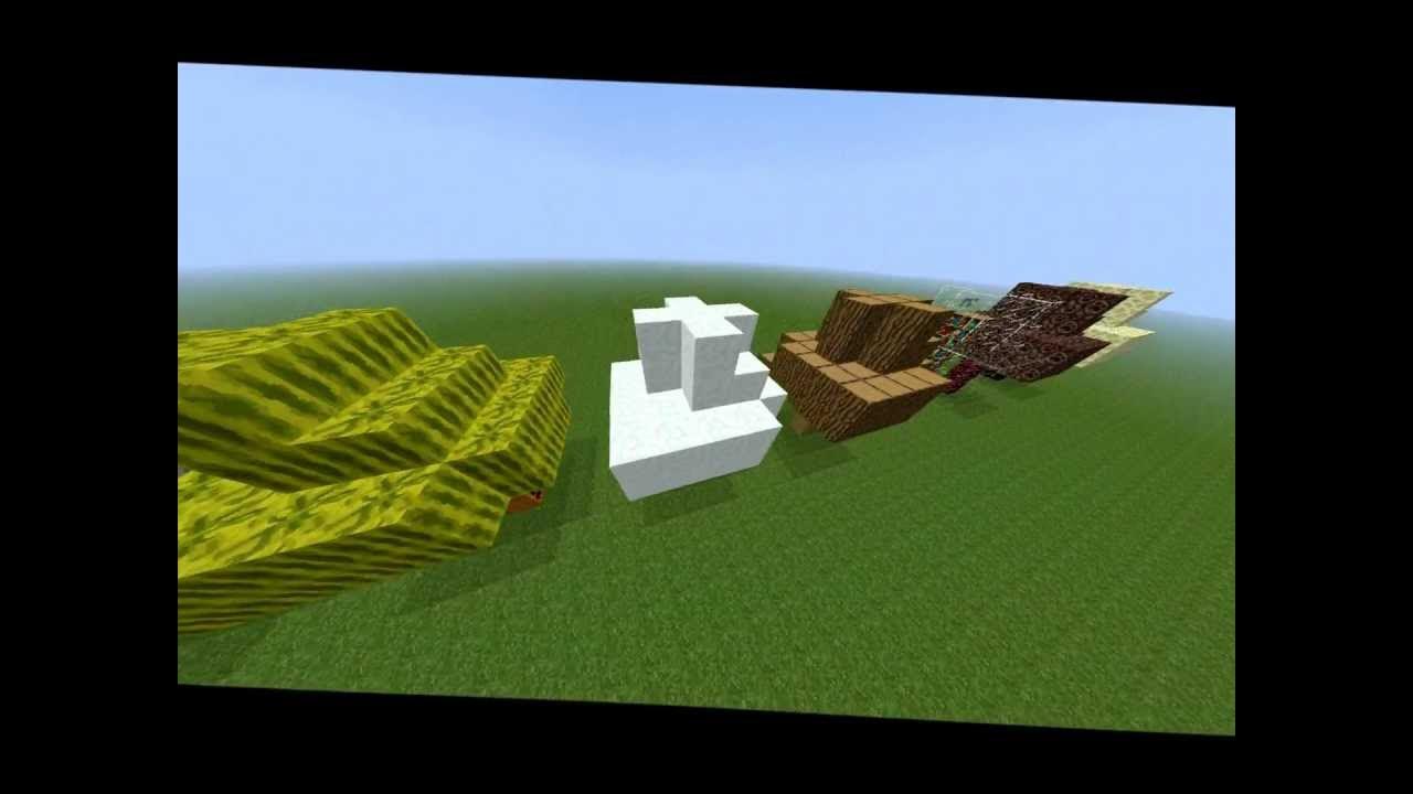 How to make a realistic Tree in Minecraft YouTube