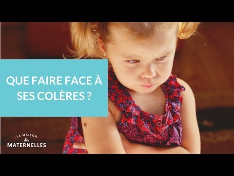 Vidéo: Comment Réagir à La Colère D'un Enfant