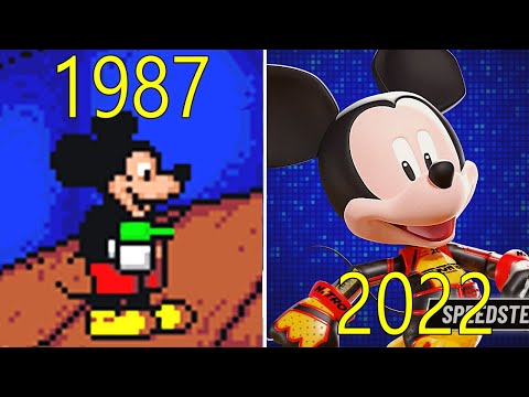 Evolution of Disney Games 1987-2023