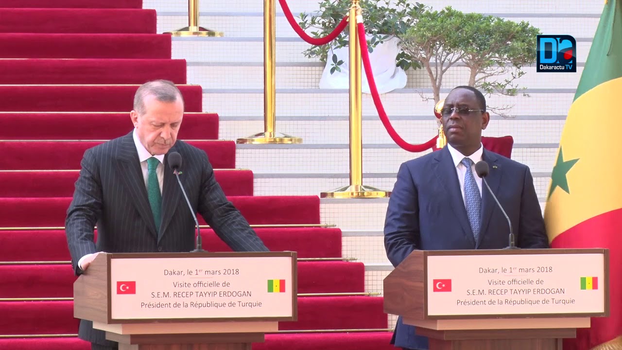 Esclavage en Afrique:  Depuis Dakar, Erdogan lance des piques à la France