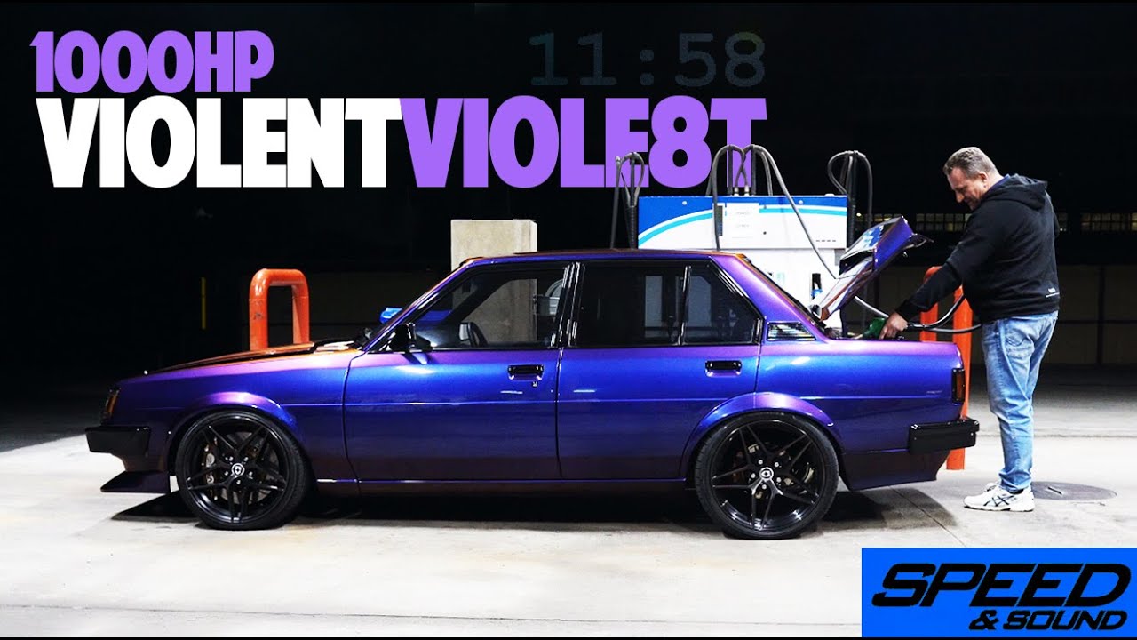 VIOLE8T: 1000HP Toyota Corolla 1UZ Turbo - Raw Sound