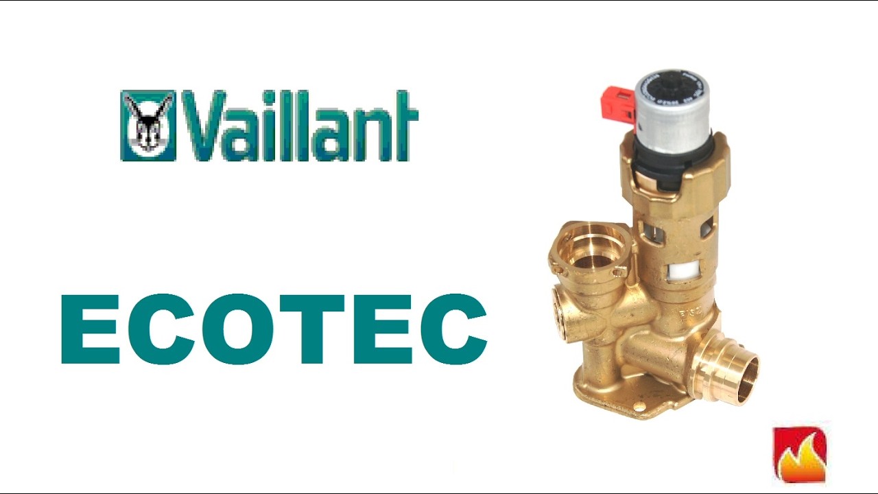 Comment remplacer une vanne 3 voies sur une chaudière Vaillant Ecotec Plus ou Pro ?