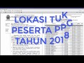 LOKASI TEMPAT UJI KOMPETENSI (TUK) PPG 2018
