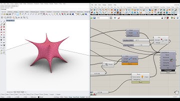 Membrane Shapes in Grasshopper (Kangaroo)