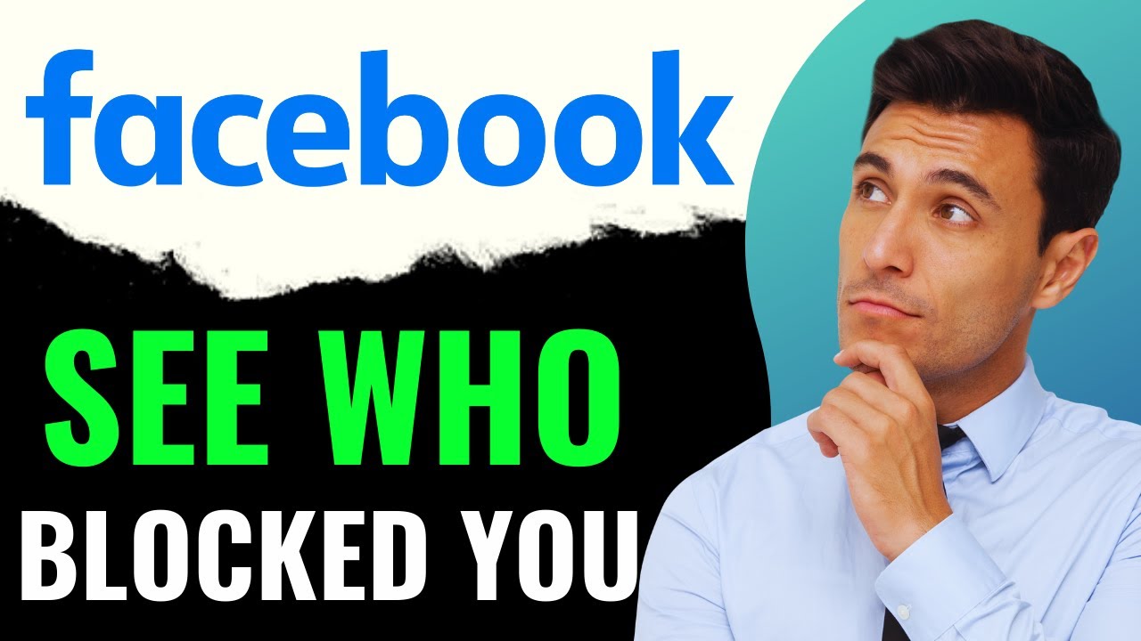 How to See Who Blocked You on Facebook 2024 YouTube