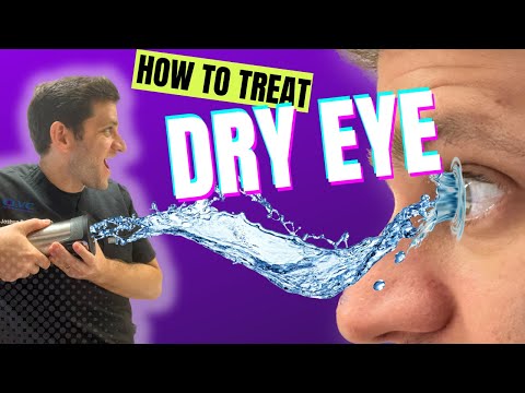 How do eye doctors treat dry eyes?